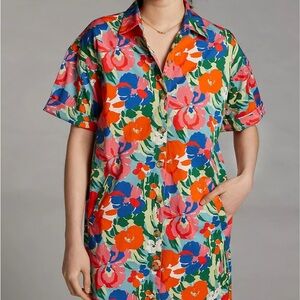 Anthropologie Porridge shirt dress.